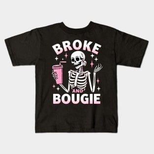 Broke and Bougie Kids T-Shirt
